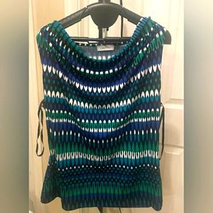 CALVIN KLEIN SZ L MULTI PRINT TOP